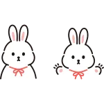 Rabbit New Year 2 SVG Icon